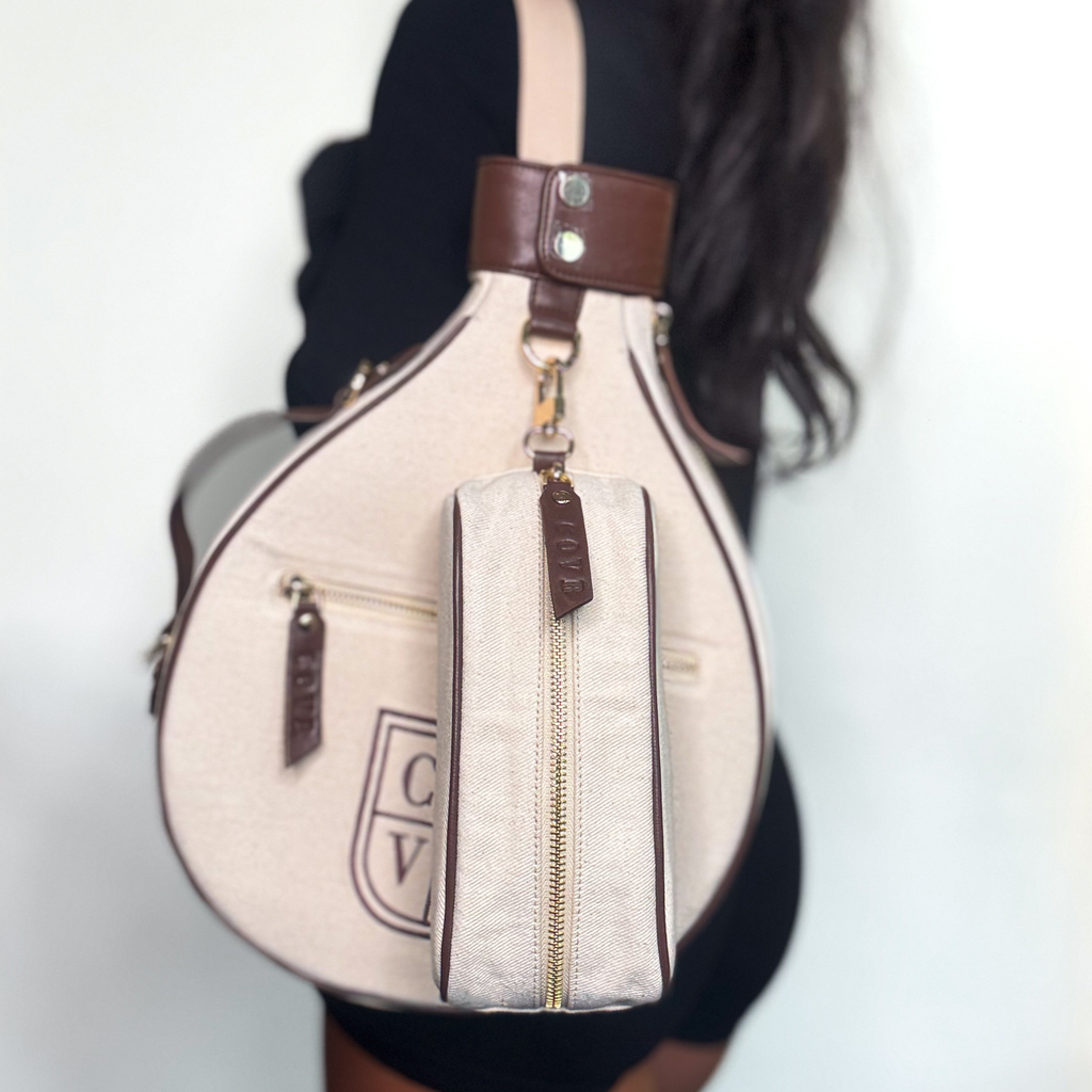 COVR Clip-On Padel Ball Pouch (Holds 3 Balls)