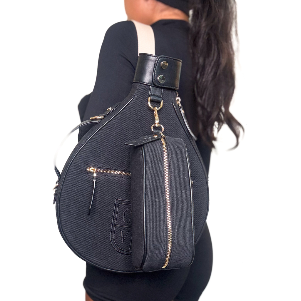 COVR Clip-On Padel Ball Pouch (Holds 3 Balls)