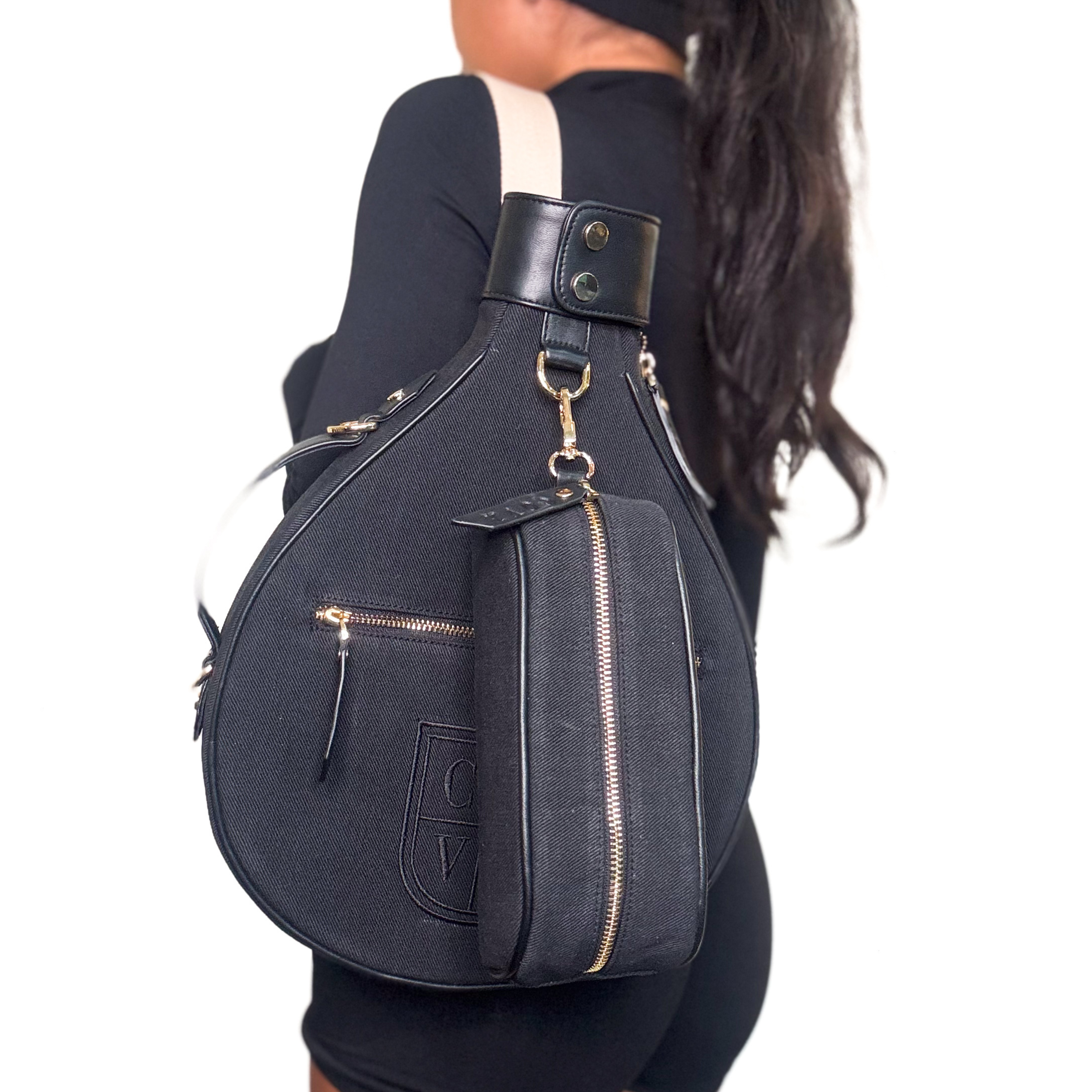 COVR Clip-On Padel Ball Pouch (Holds 3 Balls)