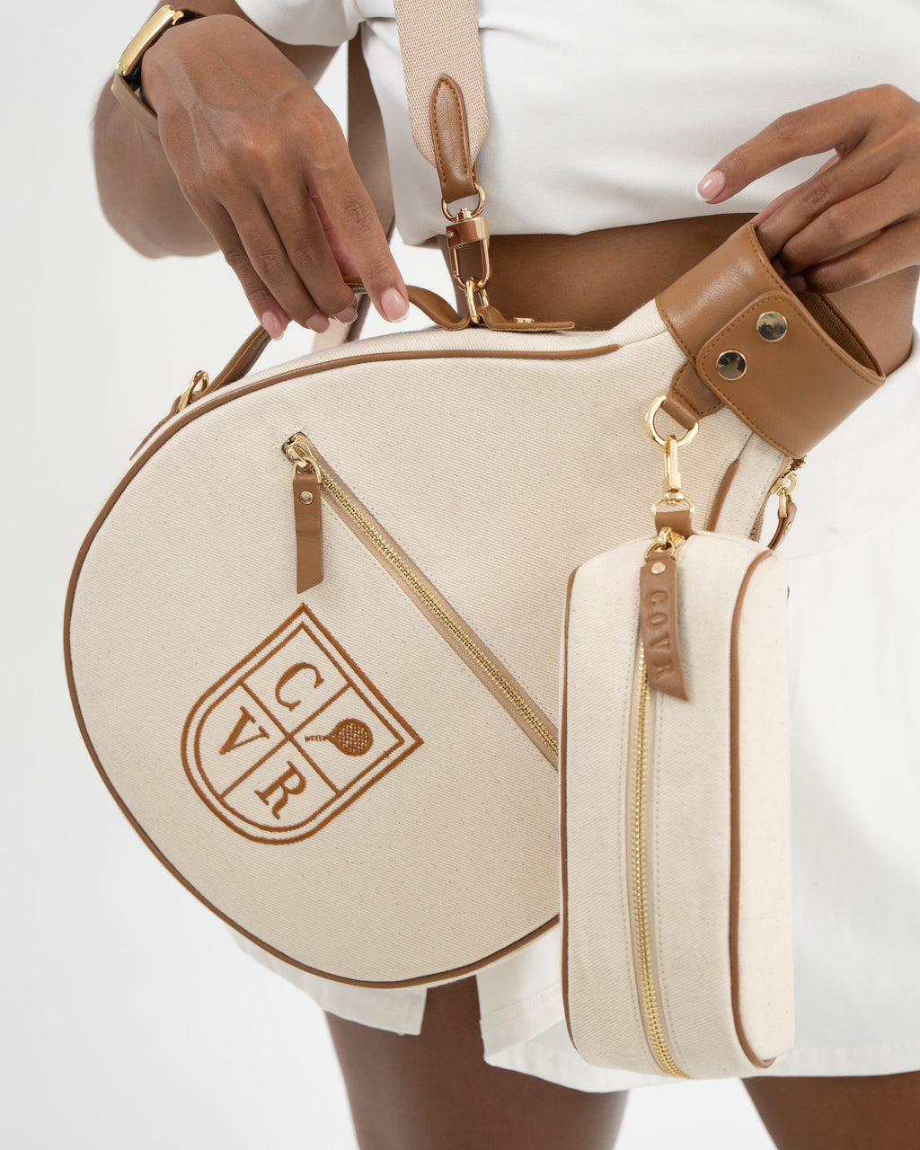 COVR Clip-On Padel Ball Pouch (Holds 3 Balls)