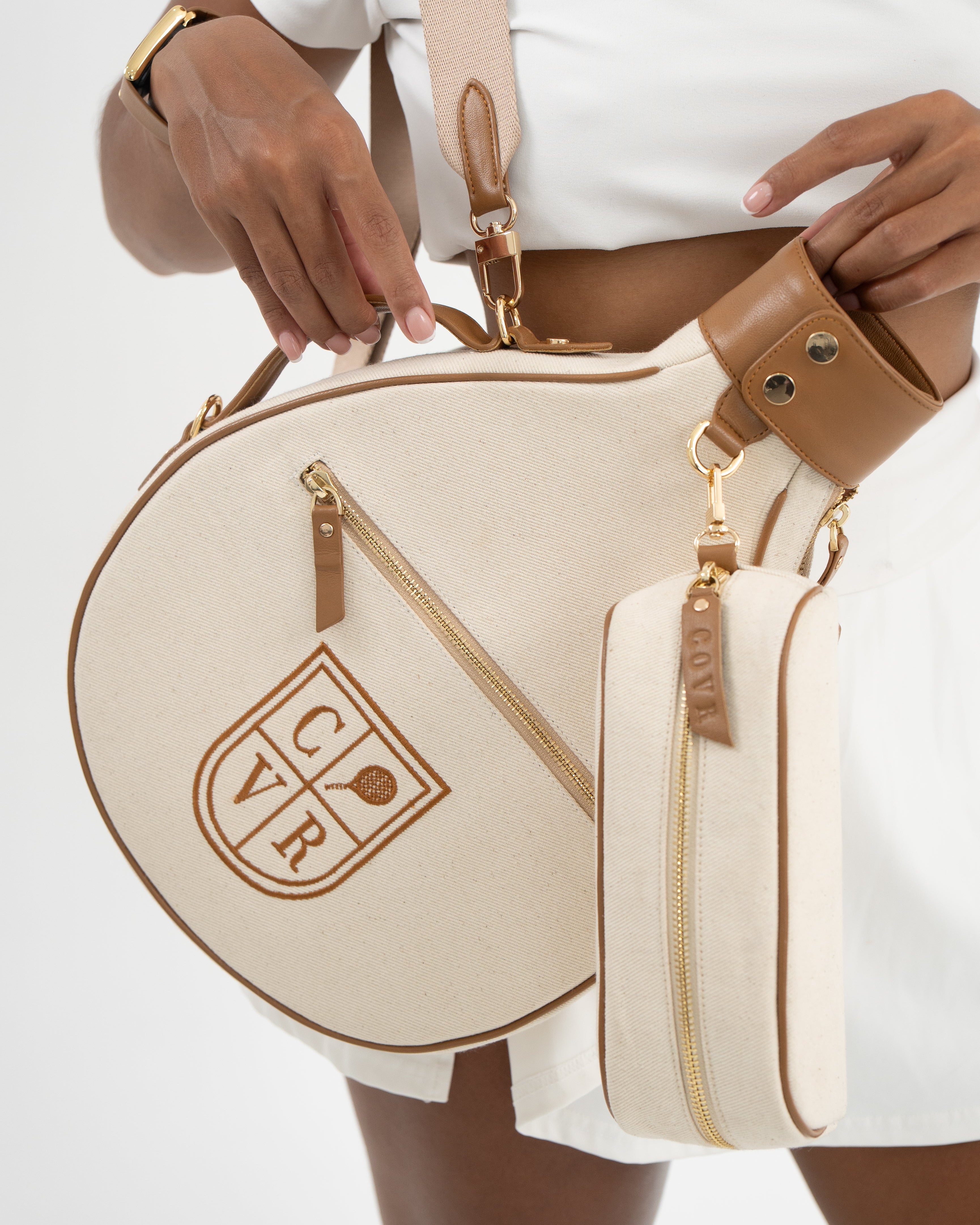 COVR Clip-On Padel Ball Pouch (Holds 3 Balls)